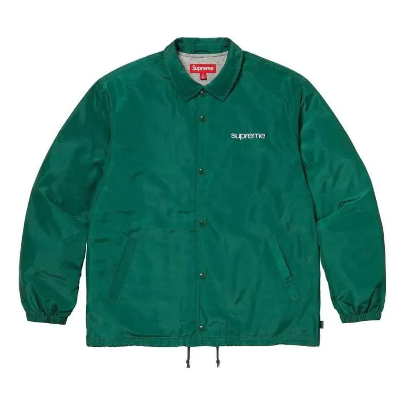 【S】Supreme Curve Track Jacket Supreme Curve Track Jacket 'Black Green' SUP-SS22-089