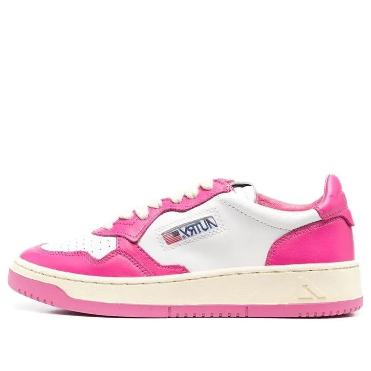 (WMNS) AUTRY Medalist Low Top Bicolor 'White Pink' AULW-WB14 sold by KicksCrew