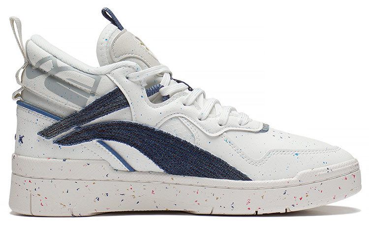 (WMNS) Li-Ning Superwave Mid 'White Navy' AGCS106-2 sold by KicksCrew product image thumbnail 2