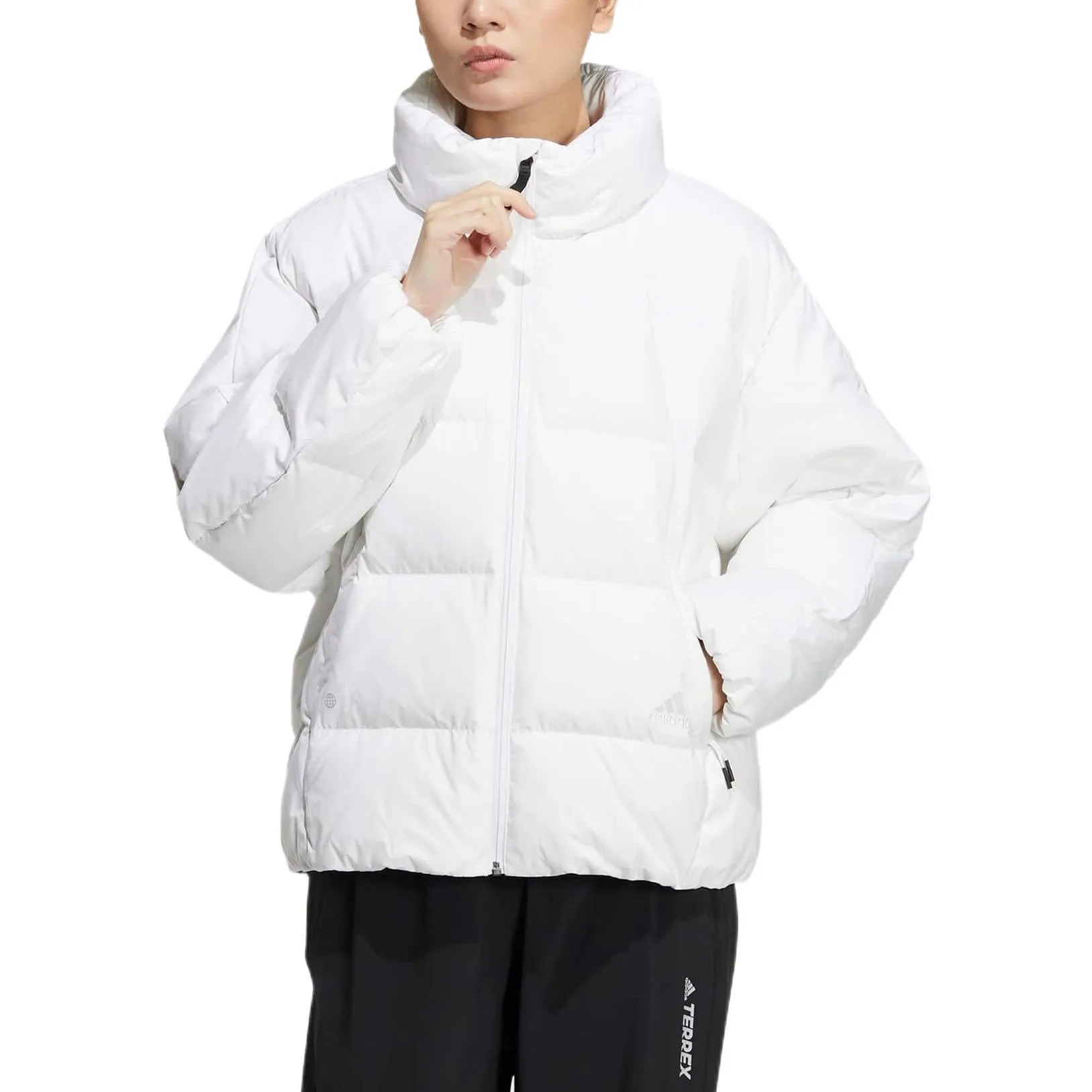 (WMNS) adidas Down Jacket 'White' HR5230 sold by KicksCrew product image thumbnail 2