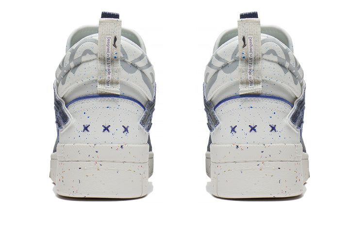 (WMNS) Li-Ning Superwave Mid 'White Navy' AGCS106-2 sold by KicksCrew product image thumbnail 4