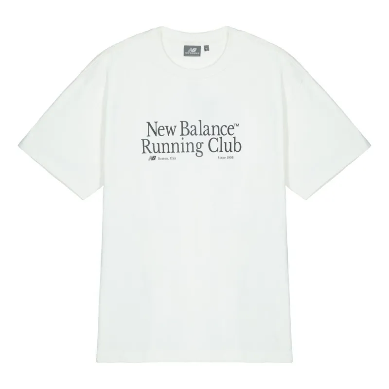 New Balance Running Club Graphic T-shirt 'White' NEE11251-IV sold by KicksCrew