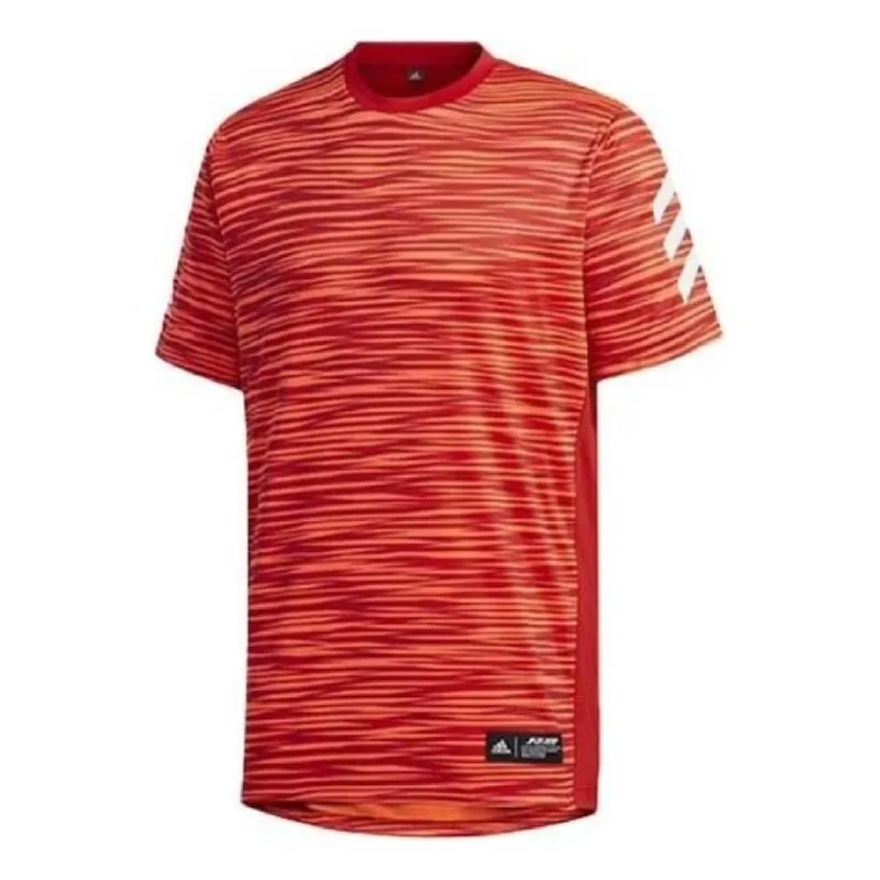 adidas 2nd Uniform ZEBRA Baseball T-Shirt 'Red' FK1462 sold by KicksCrew