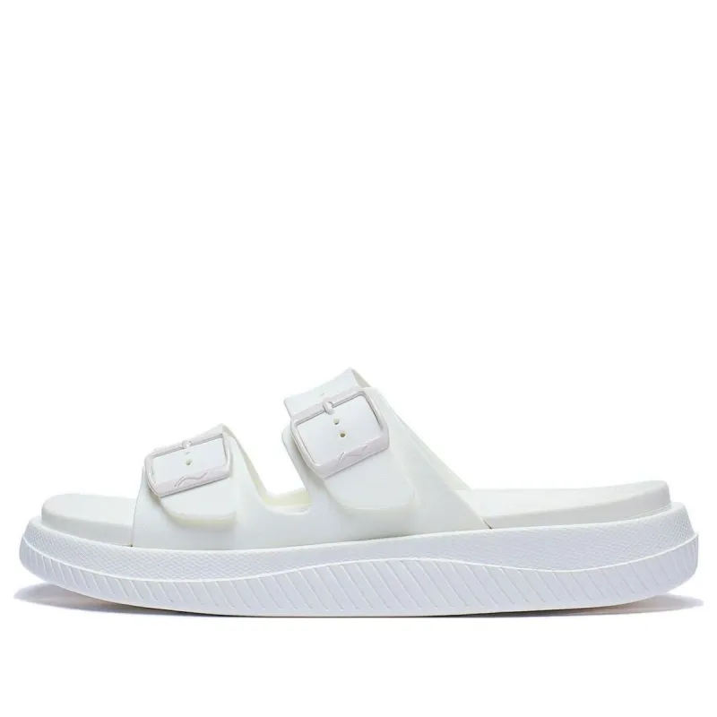 (WMNS) Li-Ning Clap Slippers 'White' AGAT008-1 sold by KicksCrew