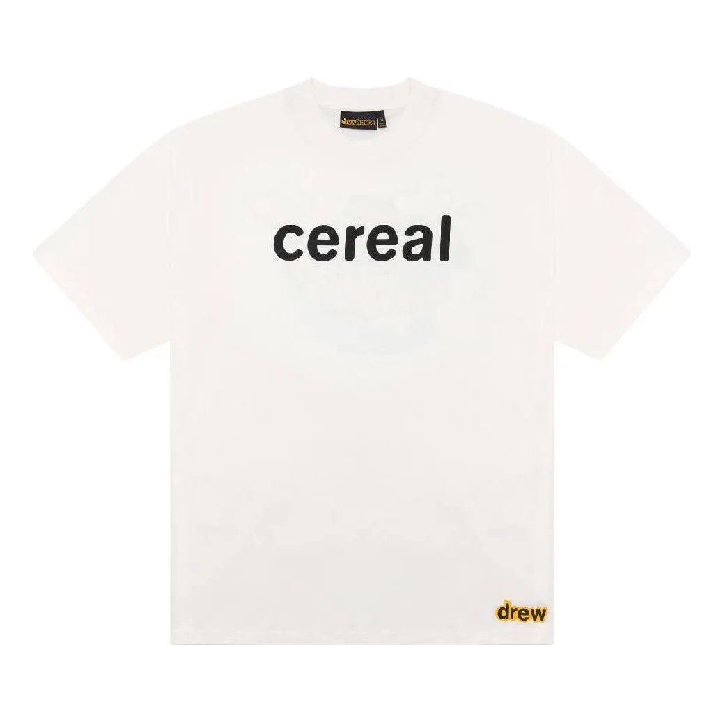 Drew House Mmmmm Cereal T-shirt 'White' DW-FW23-010 sold by KicksCrew