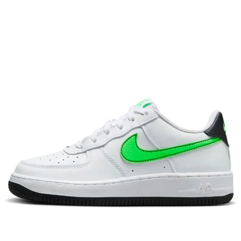 (GS) Nike Air Force 1 Low 'White Green Strike' FV5948-106 sold by KicksCrew