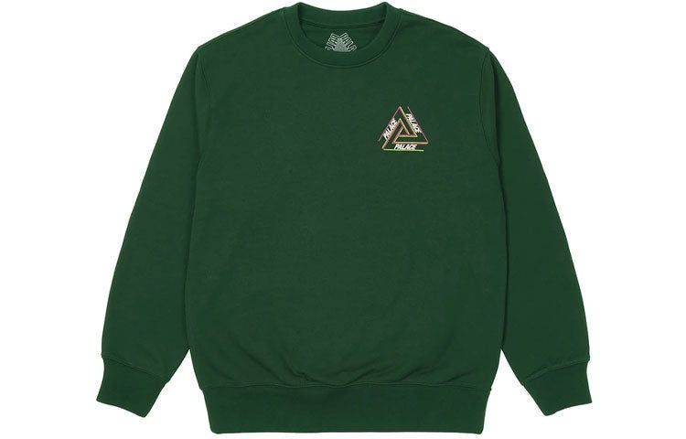 Palace FW21 Basically A Tri-ferg Crew 'Green' P21CW011 sold by KicksCrew product image thumbnail 2