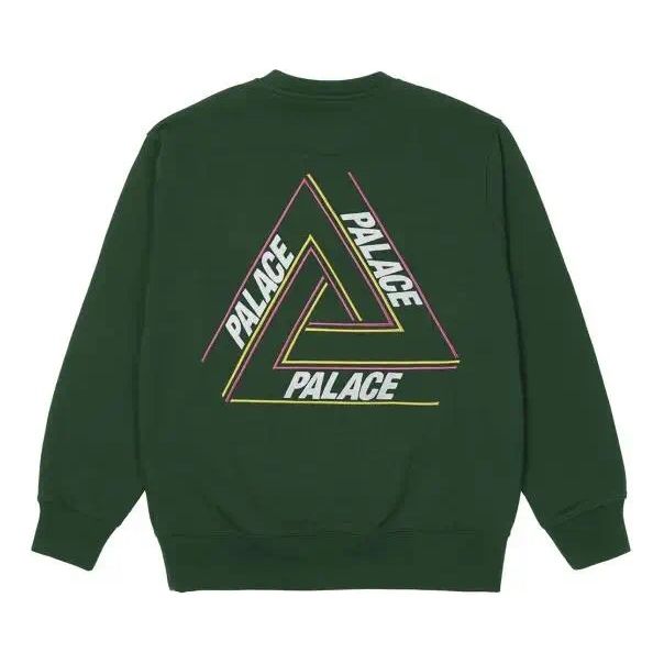 Palace FW21 Basically A Tri-ferg Crew 'Green' P21CW011 sold by KicksCrew