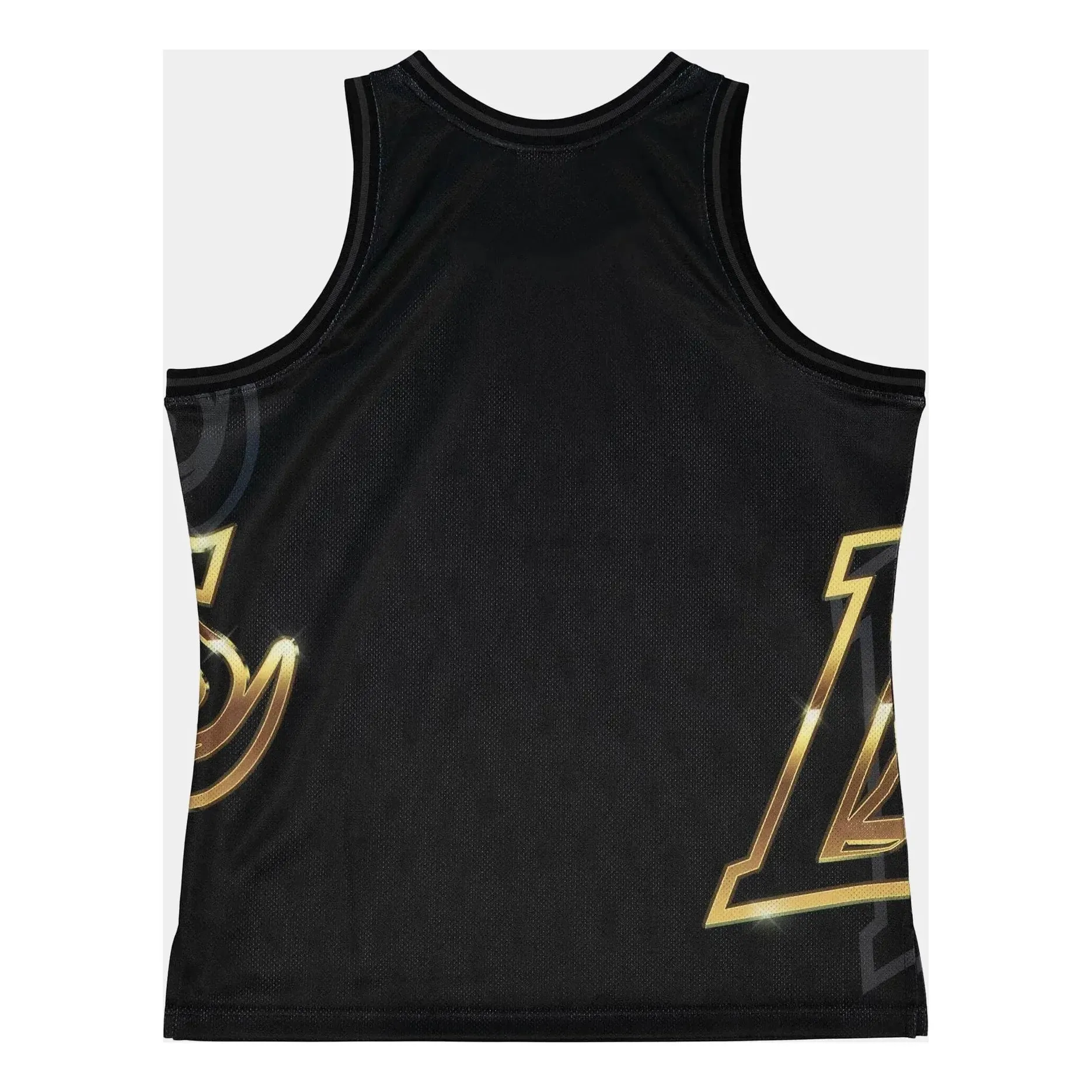 Mitchell & Ness x NBA Los Angeles Lakers Big Face 4.0 Tank 'Black Gold' TMTK1258-LALYYPPPBLCK sold by KicksCrew product image thumbnail 2
