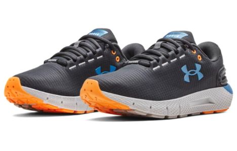 (WMNS) Under Armour Charged Rogue 2.5 Rip 'Pitch Grey Omega Orange' 3025246-101 sold by KicksCrew