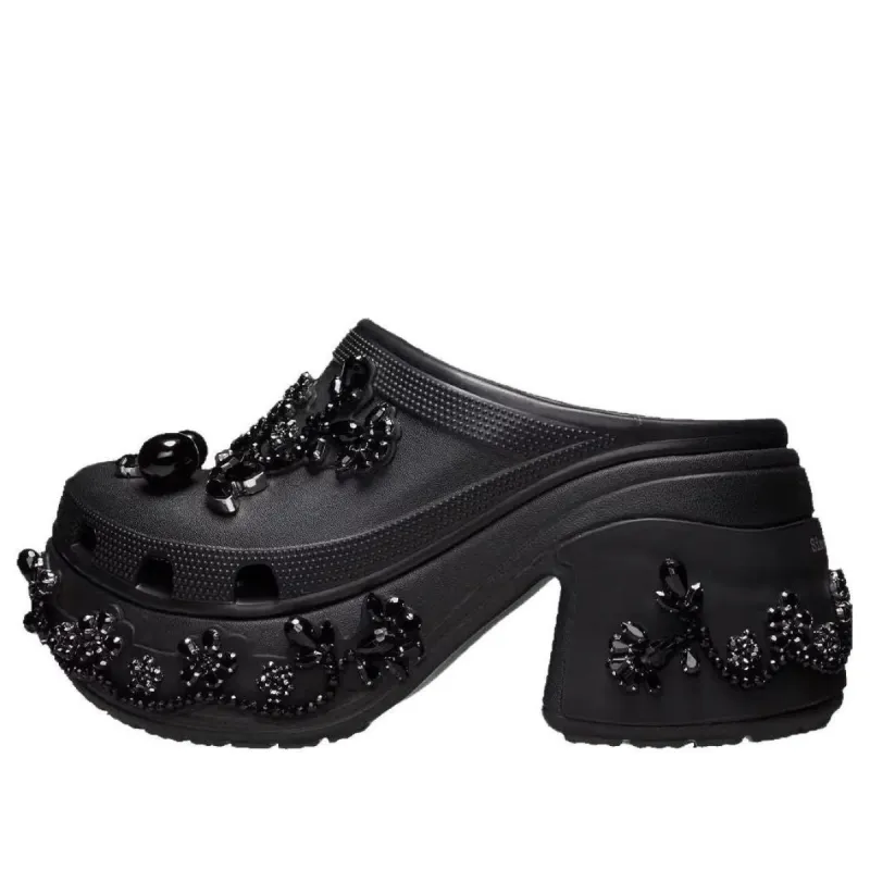 Crocs x Simone Rocha Siren Clog 'Black' 210142-001 sold by KicksCrew