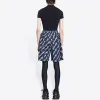 Balenciaga All Over Scribble Shorts 'Indigo' 672410TLLJ48502 sold by KicksCrew
