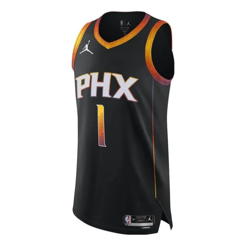 Air Jordan Dri-FIT x NBA Phoenix Suns Statement Edition Swingman Jersey 'Devin Booker' DQ0156-010 sold by KicksCrew