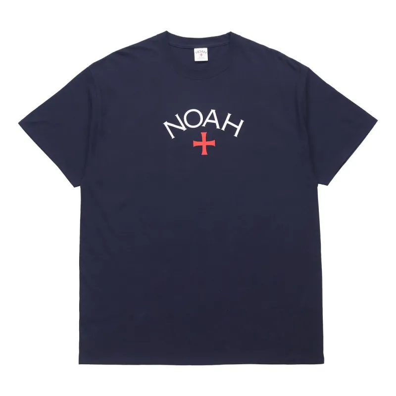 NOAH Core Logo T-shirt 'Navy' T13FW19 sold by KicksCrew