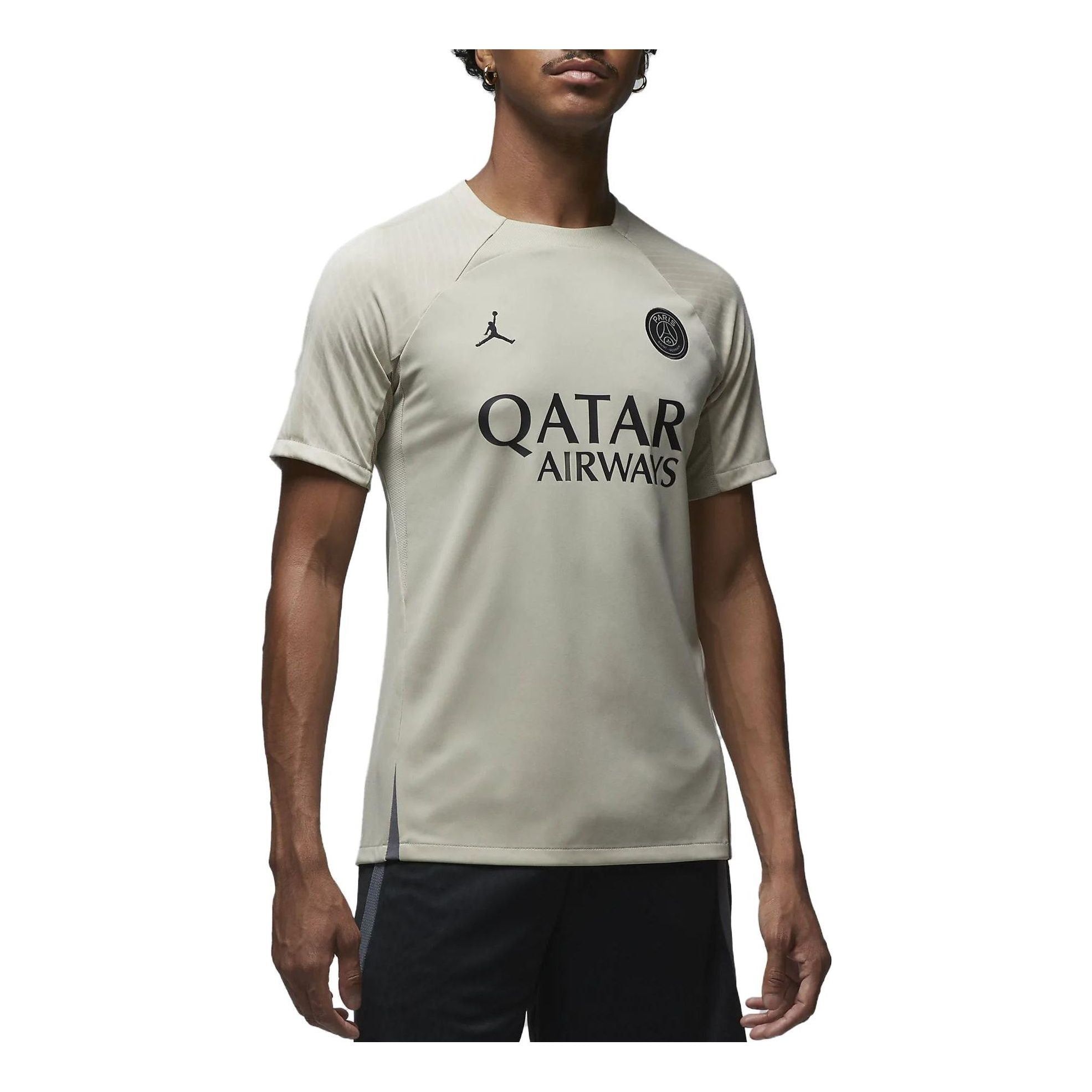 Air Jordan x Paris Saint-Germain Strike Third Dri-FIT Soccer Short-Sleeve Top 'Stone' DZ0786-231 sold by KicksCrew