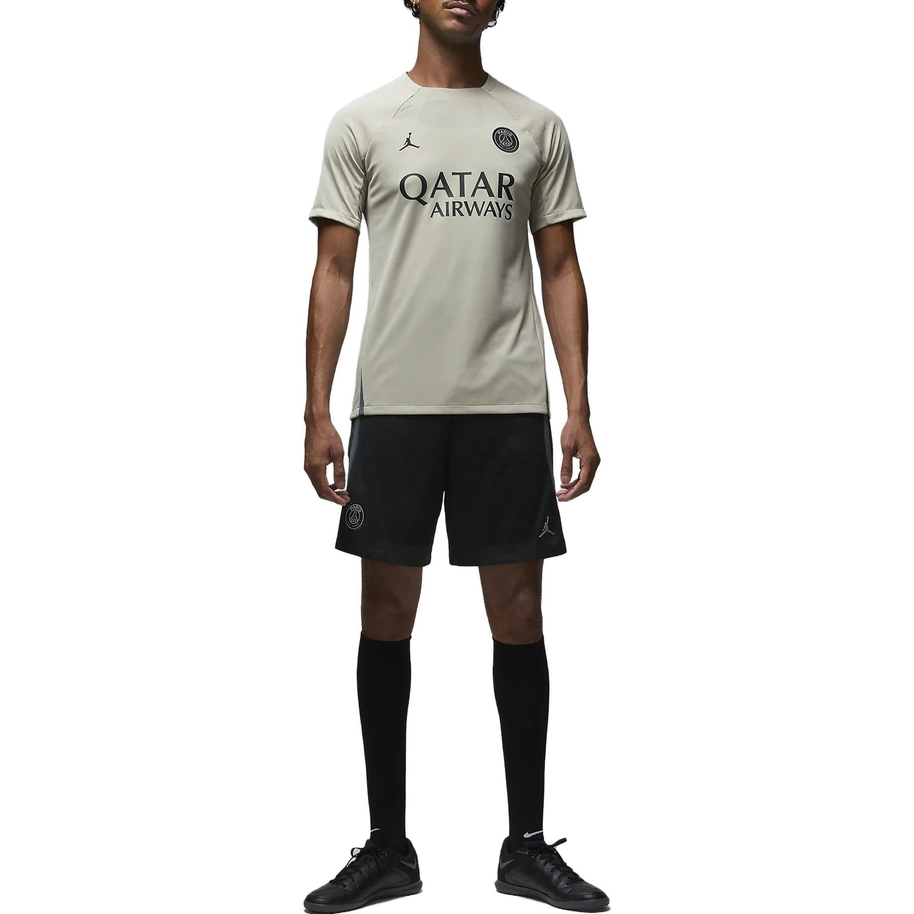 Air Jordan x Paris Saint-Germain Strike Third Dri-FIT Soccer Short-Sleeve Top 'Stone' DZ0786-231 sold by KicksCrew product image thumbnail 3