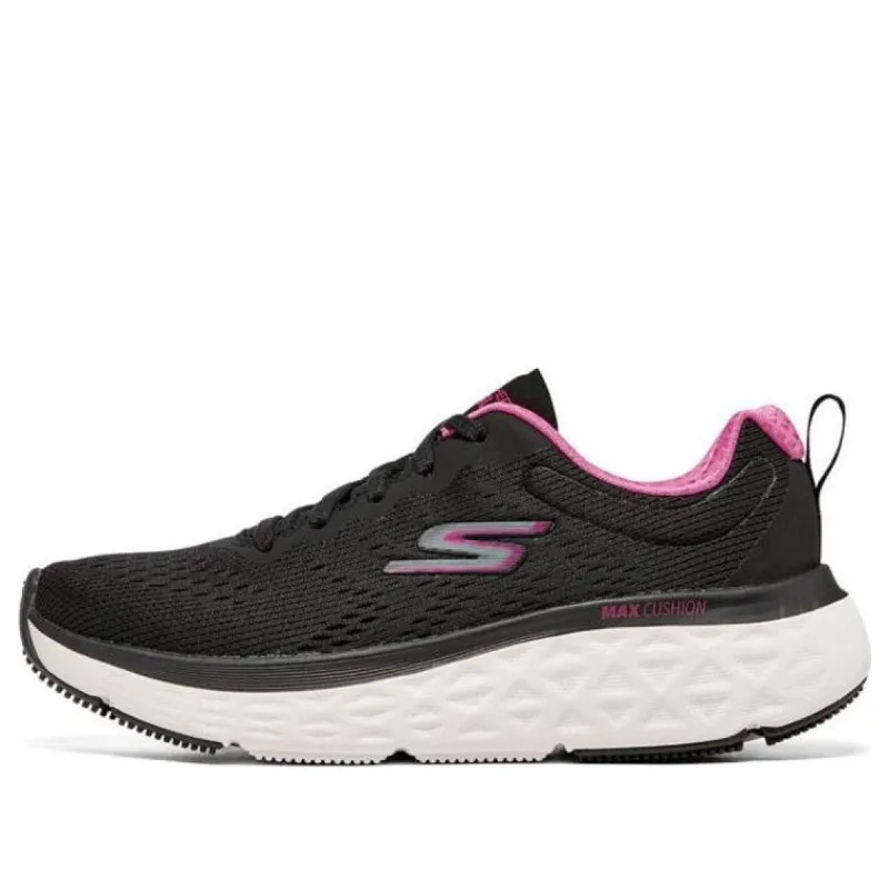 (WMNS) Skechers Max Cushioning Delta Sunset 'Black Pink' 129123-BKPK sold by KicksCrew