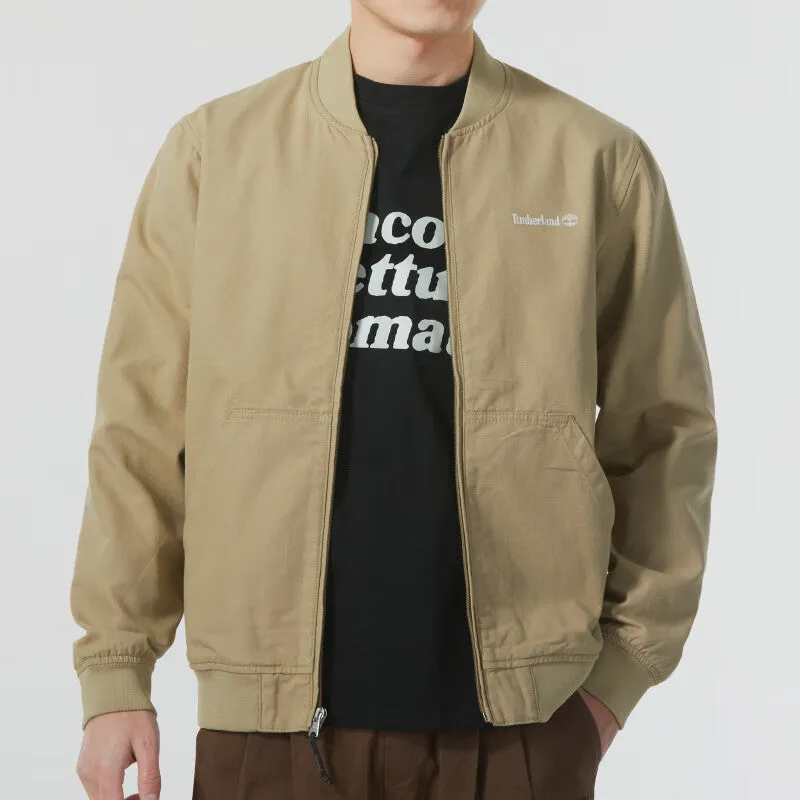 Timberland Logo Casual Jacket 'Tan' A6R1N-DH4 sold by KicksCrew product image thumbnail 3