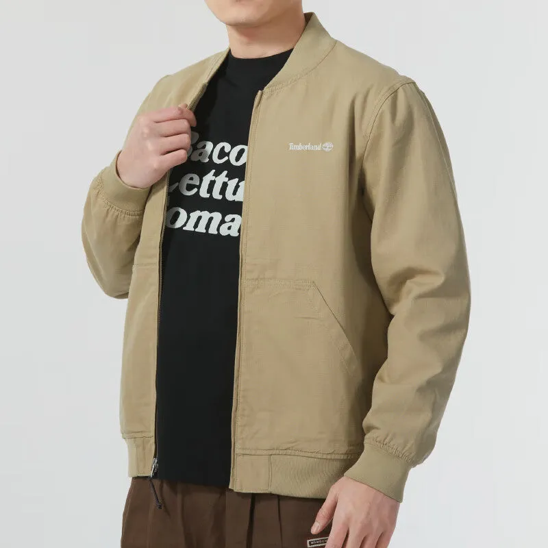 Timberland Logo Casual Jacket 'Tan' A6R1N-DH4 sold by KicksCrew product image thumbnail 5