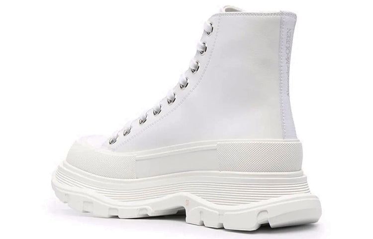 (WMNS) Alexander McQueen Tread Tread Slick High-Top Boots 'White' 679529WIABD9071 sold by KicksCrew product image thumbnail 3
