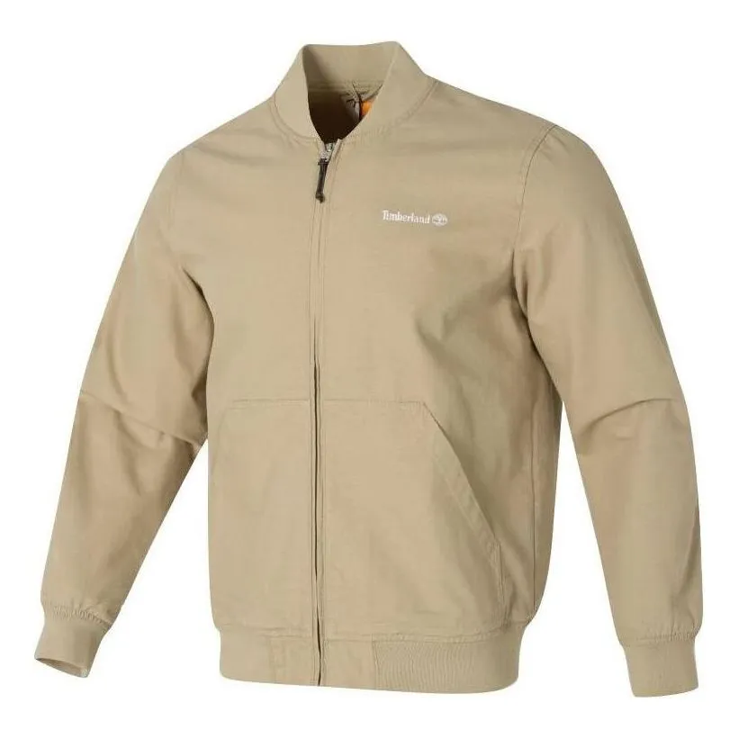 Timberland Logo Casual Jacket 'Tan' A6R1N-DH4 sold by KicksCrew