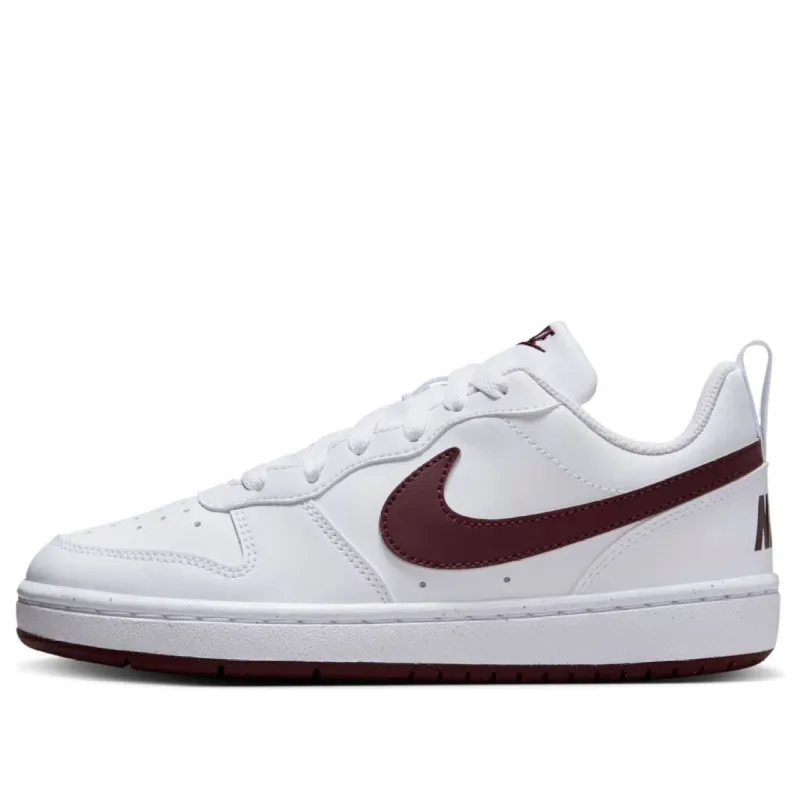 (GS) Nike Court Borough Low Recraft 'White Burgundy Crush' DV5456-112 sold by KicksCrew