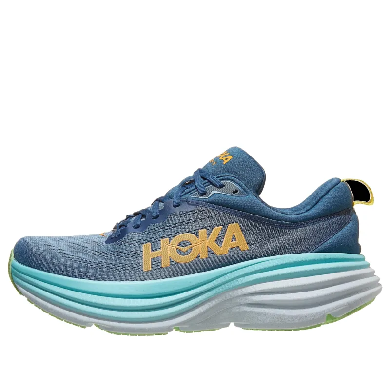 HOKA ONE ONE Bondi 8 Wide Real Teal Shadow 1127953-RHD sold by KicksCrew