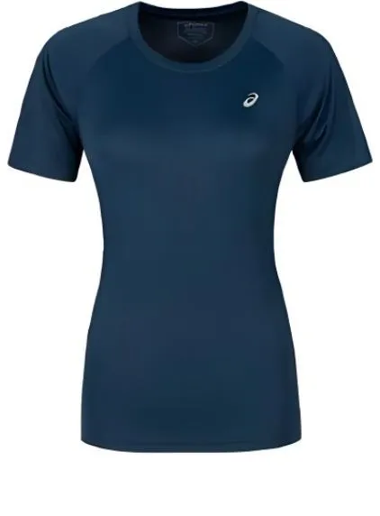 (WMNS) ASICS Inner Muscle™ Short Sleeve Top 'Thunder Blue' 2012D024-405 sold by KicksCrew