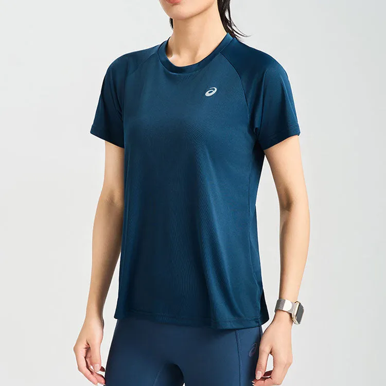 (WMNS) ASICS Inner Muscle™ Short Sleeve Top 'Thunder Blue' 2012D024-405 sold by KicksCrew product image thumbnail 3