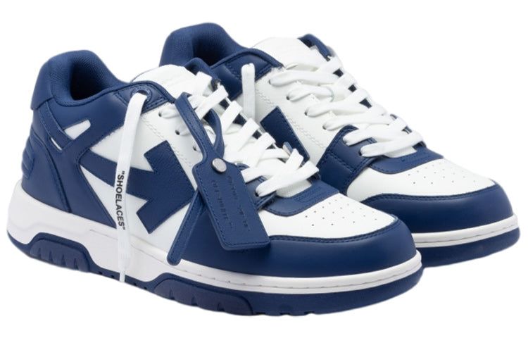 Off-White Out Of Office Low-Top Sneaker 'Blue White' OMIA189S22LEA0010142 sold by KicksCrew product image thumbnail 3
