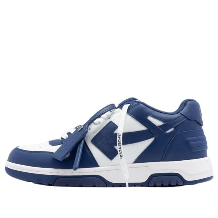 Off-White Out Of Office Low-Top Sneaker 'Blue White' OMIA189S22LEA0010142 sold by KicksCrew