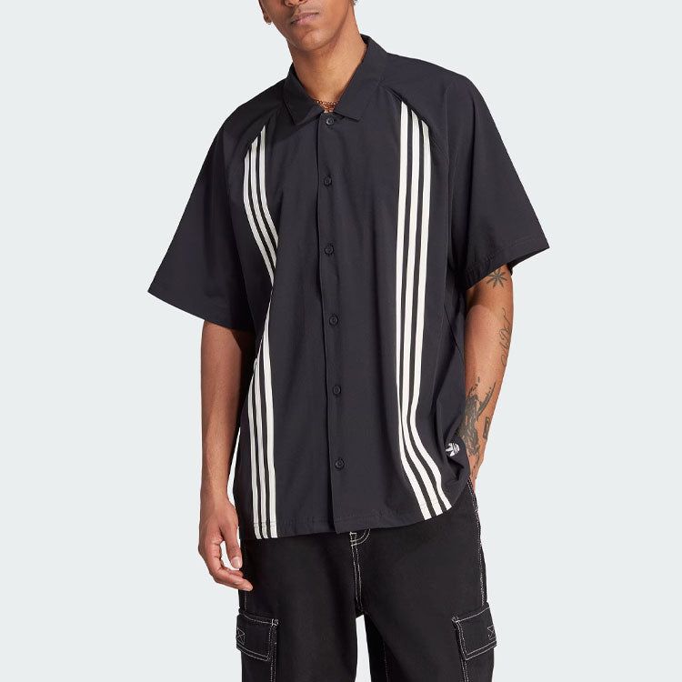 adidas Winter Hack Shirt 'Black' HZ0720 sold by KicksCrew product image thumbnail 2