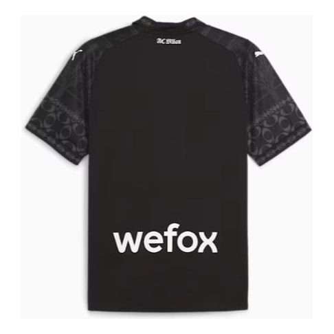 PUMA Ac Milan x Pleasures Men's Football Jersey 'Black White' 776064-01 sold by KicksCrew product image thumbnail 2