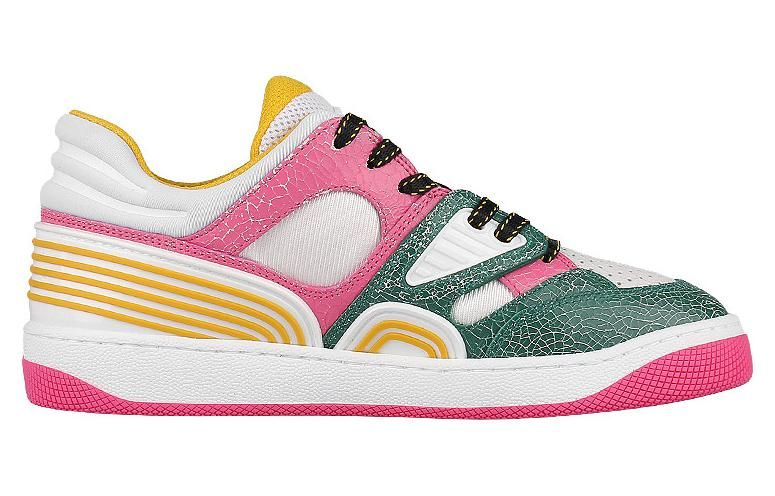 (WMNS) GUCCI Basket 'Pink Green White' 725905-AABB6-3152 sold by KicksCrew product image thumbnail 2