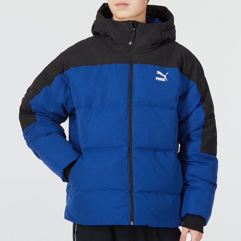 Puma Colorblock Padded Down Jacket 'Blue' 537685-16 sold by KicksCrew product image thumbnail 4
