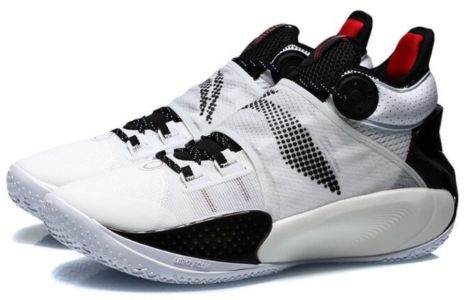Li-Ning Sonic 9 Shoes 'White Black' ABAR011-A sold by KicksCrew