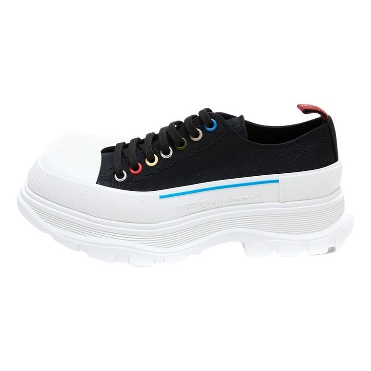Alexander McQueen Treadslick Sneakers 'Black Multicolor' 604257W4MVG1522 sold by KicksCrew