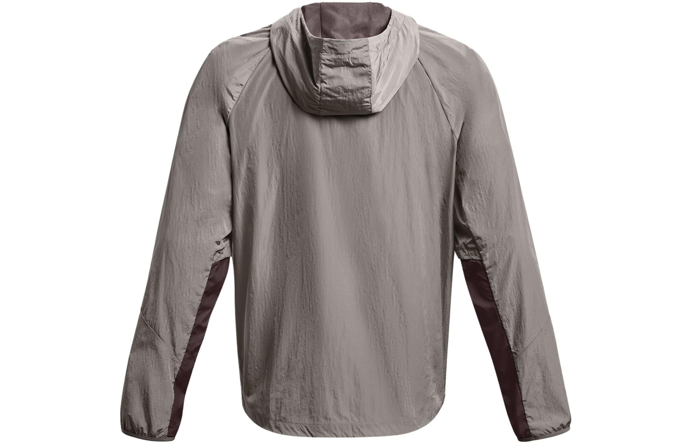 Under Armour Rush Woven Full-Zip Jacket 'Taupe Brown' 1377181-294 sold by KicksCrew product image thumbnail 2