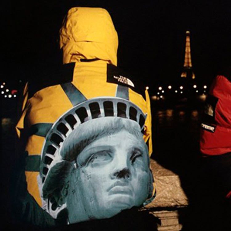 Supreme x The North Face Statue Of Liberty Mountain Jacket 'Yellow' SUP-FW19-910 sold by KicksCrew product image thumbnail 4