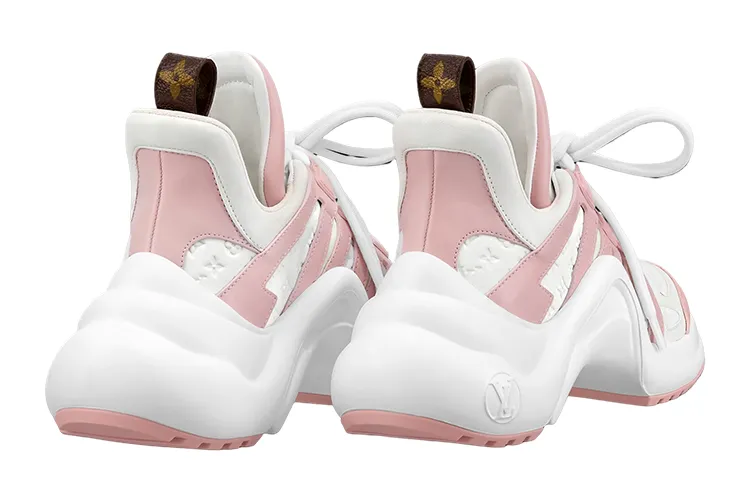 (WMNS) LOUIS VUITTON LV Archlight Sneakers 'White Pink' 1ABP72 sold by KicksCrew product image thumbnail 4