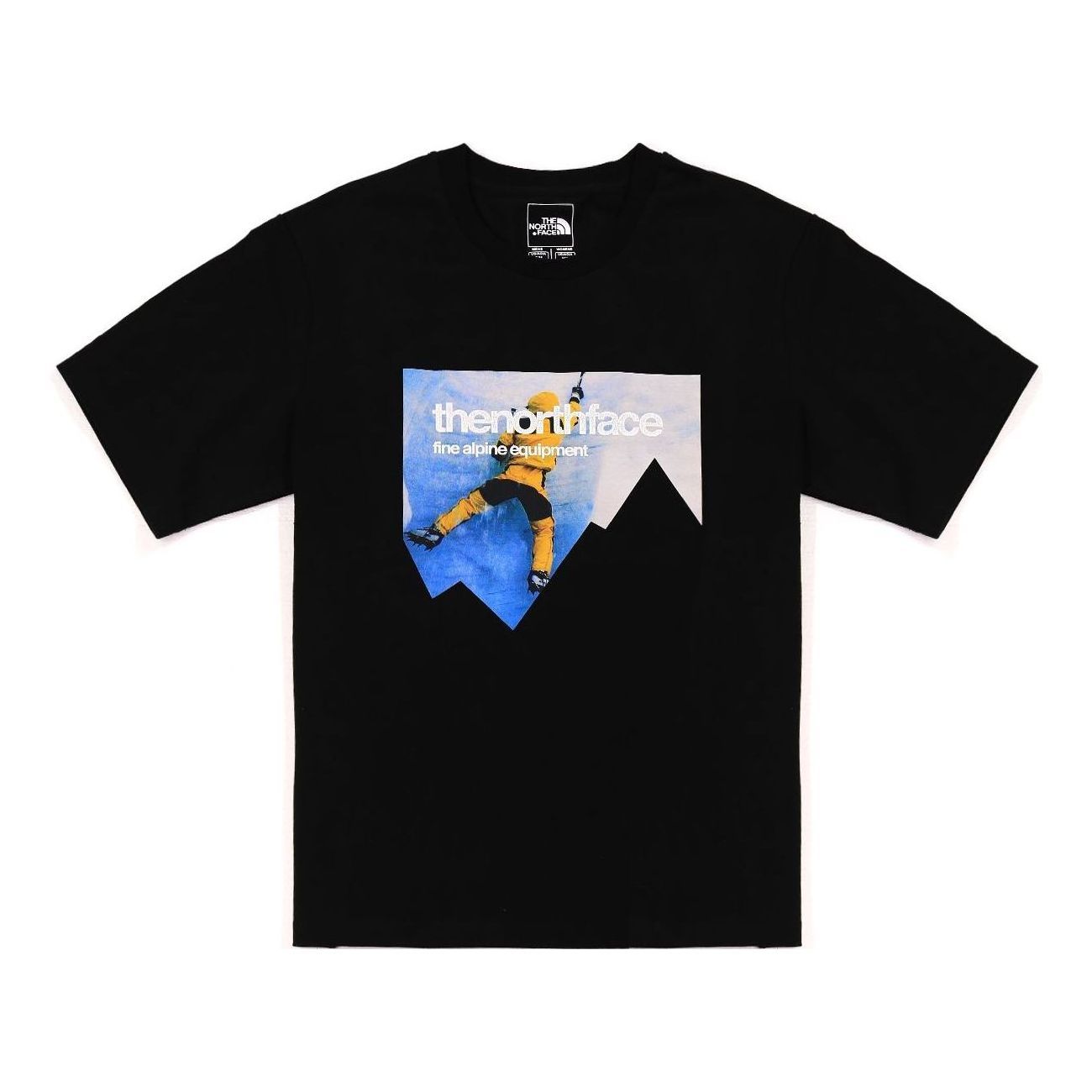 THE NORTH FACE Mountain Heavyweight T-Shirt 'Black' NF0A7QQY-JK3 sold by KicksCrew