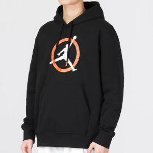 Air Jordan Flight MVP Graphic Fleece Pullover Hoodie 'Black' FB7051-010 sold by KicksCrew