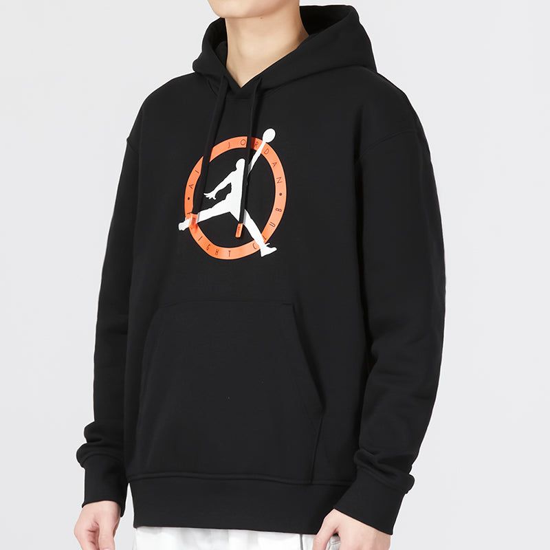 Air Jordan Flight MVP Graphic Fleece Pullover Hoodie 'Black' FB7051-010 sold by KicksCrew product image thumbnail 3