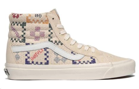 (WMNS) Vans SK8-Hi 38 DX Shoes 'Beige Multi' VN0A5KRT2VZ sold by KicksCrew