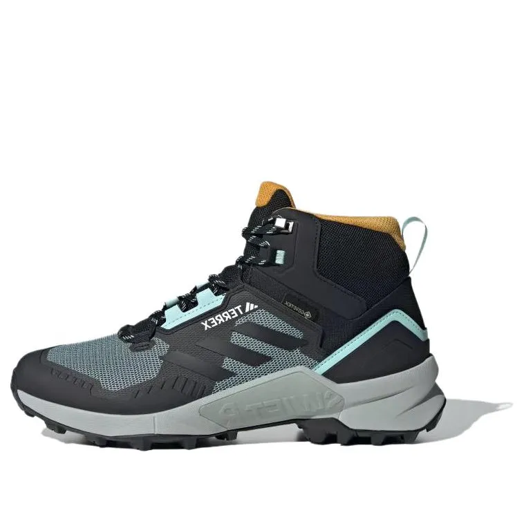 adidas Terrex Swift R3 Mid Gore-Tex 'Black Aqua Yellow' IE6908 sold by KicksCrew