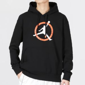 Air Jordan Flight MVP Graphic Fleece Pullover Hoodie 'Black' FB7051-010 sold by KicksCrew