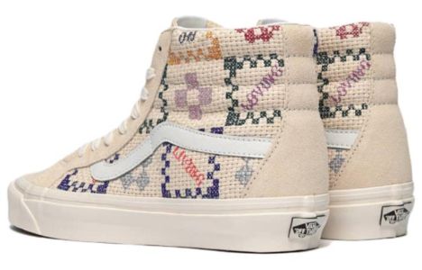 (WMNS) Vans SK8-Hi 38 DX Shoes 'Beige Multi' VN0A5KRT2VZ sold by KicksCrew
