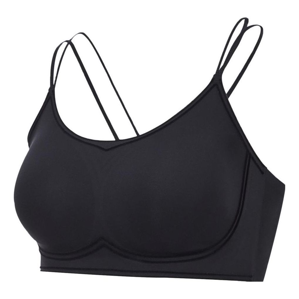 (WMNS) Li-Ning Yoga Sports Bra 'Black' AUBT004-3 sold by KicksCrew