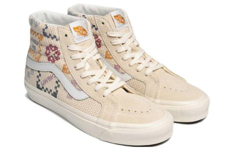 (WMNS) Vans SK8-Hi 38 DX Shoes 'Beige Multi' VN0A5KRT2VZ sold by KicksCrew