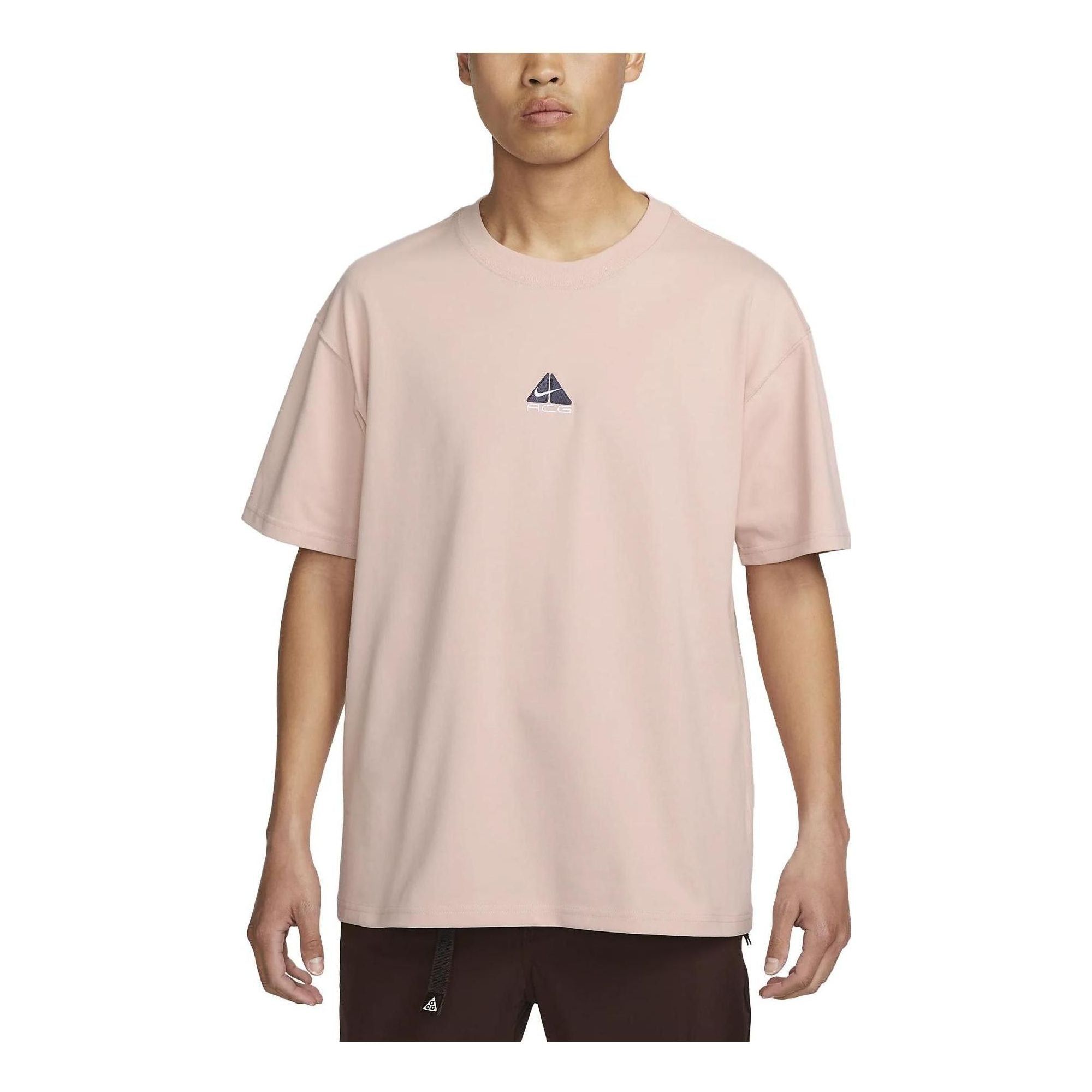 Nike ACG Logo Tee 'Pink Oxford' DQ1816-601 sold by KicksCrew